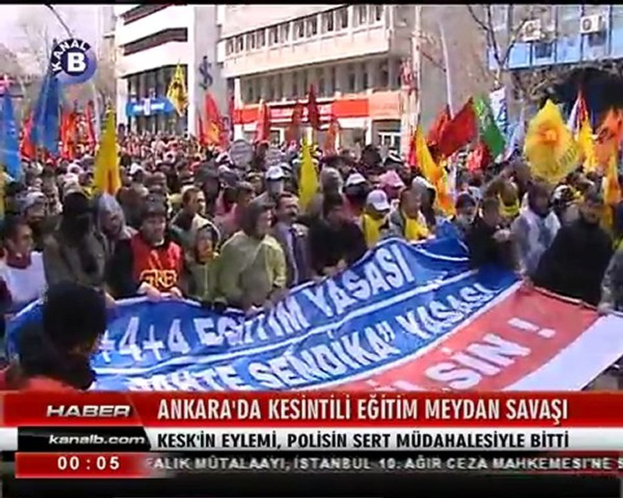 KESK EYLEMİ.