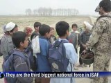 German soldiers patrol in Afghanistan's Kunduz province