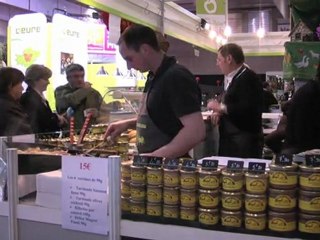 7 mars 2012 - Un exposant Manchois au salon de l'agriculture