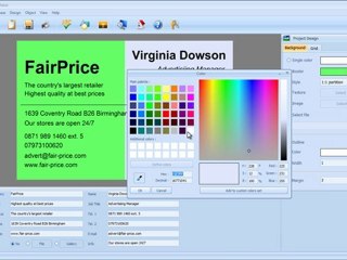 Advanced Business Card Software