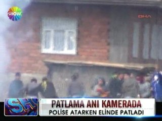 Bomba elinde patladı - 29 mart 2012