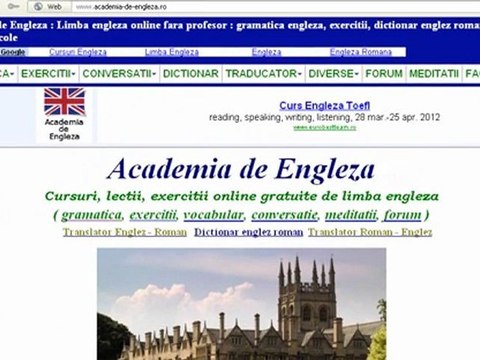 Gramatica engleza online