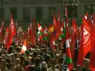 Distintas valoraciones del seguimiento de la huelga general