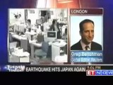 Earthquake shakes Japan again tsunami warning issued