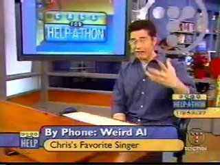 Weird Al Yankovic on the Call for Helpathon