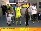 Kid Mascot Disturbed By Real Madrid Captain Iker Casillas