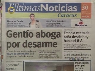 Titulares de Primera Página este 30 de Marzo