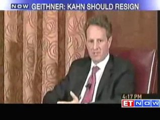 Strauss Kahn must resign says US Treasury chief