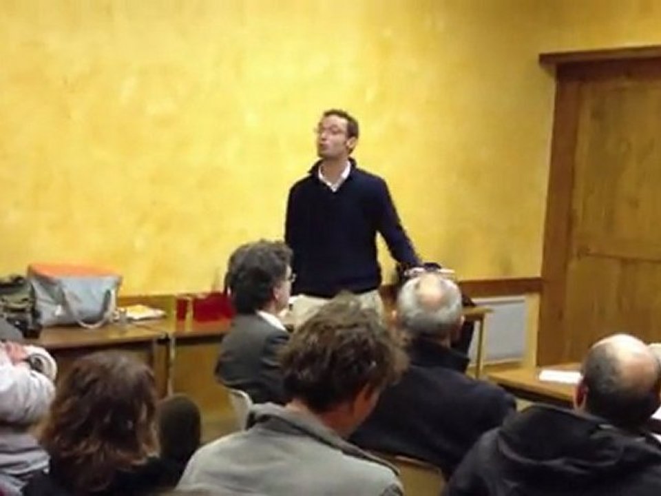 Couliou Benoist lancement campagne Brassac 1/2