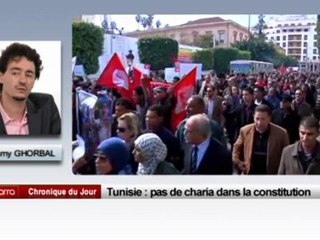 Tunisie, pas de charia dans la constitution