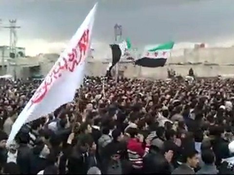 فري برس ريف دمشق دوما تشيع الشهداء 29 3 2012 ج3