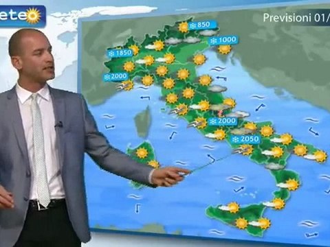Meteo Italia 1/04/2012 - Previsioni by ilMeteo.it