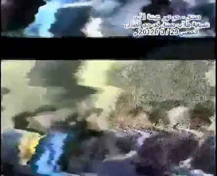 فري برس دمشق مظاهرة طلابية نهر عيشة 29 3 2012