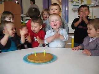 Un anniversaire à la Crèche