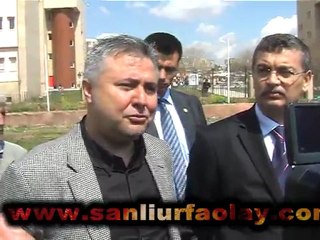 Vali Güvenç ten Şanlıurfaspora baklavalı ziyaret