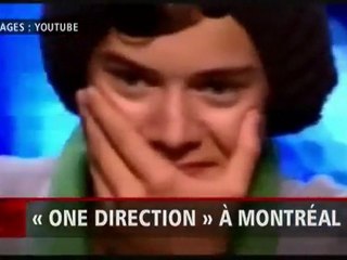 Téléjournal - One Direction à Montréal