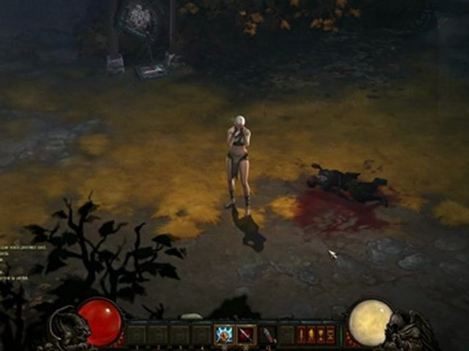 Diablo 3 : emotes de la Moniale (Moine Femelle)