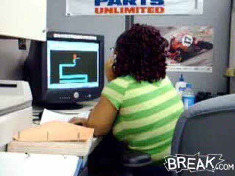 fais coucou à l'écran !!!