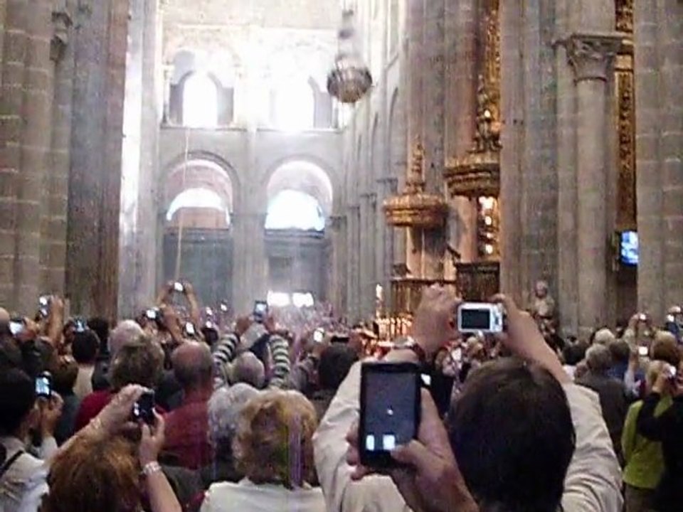 L' encensoir de la cathédrale de Santiago