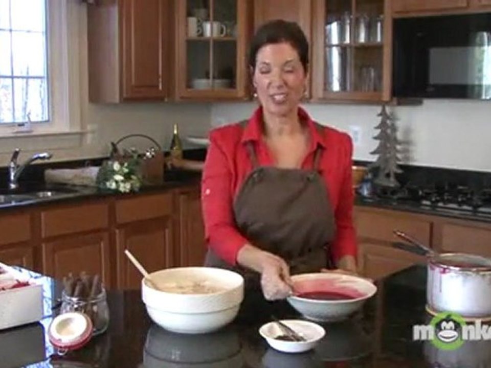 Holiday Party Menu - Raspberry Cannoli