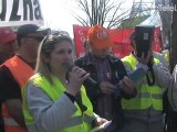 LA DÉLÉGATION SYNDICALE DE PSA AULNAY INTERPELLE BERCY