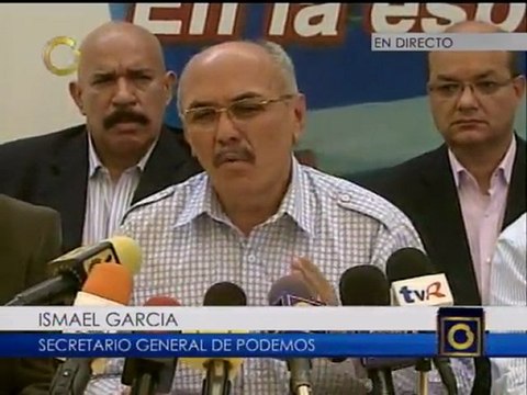 Podemos: Didalco Bolívar actúa bajo los lineamientos del Gobierno Nacional