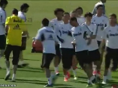 Entrenamiento del Real Madrid