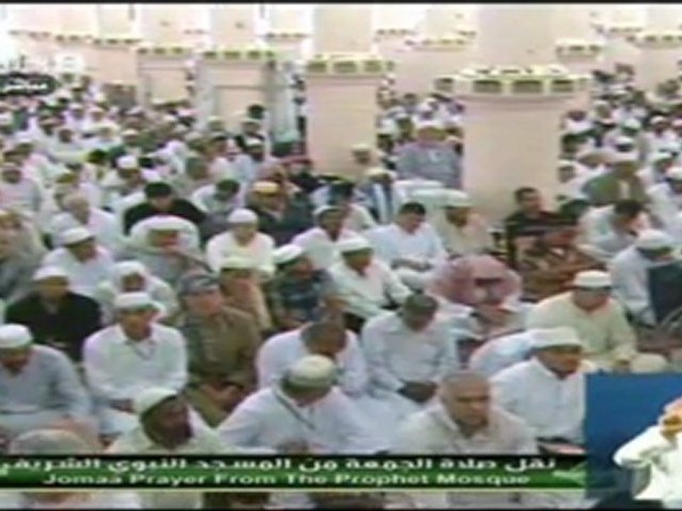 خطبة الجمعة المسجد النبوي الشيخ/صلاح البدير 2012/3/30