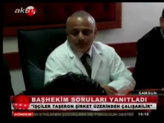 Samsun mahkeme kararı sonrası_ başhekim basın açıklaması