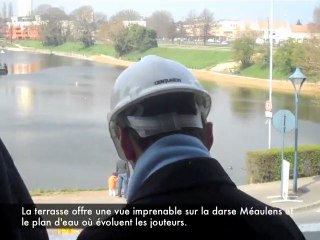 Visite du futur bâtiment des Jouteurs d'Arras