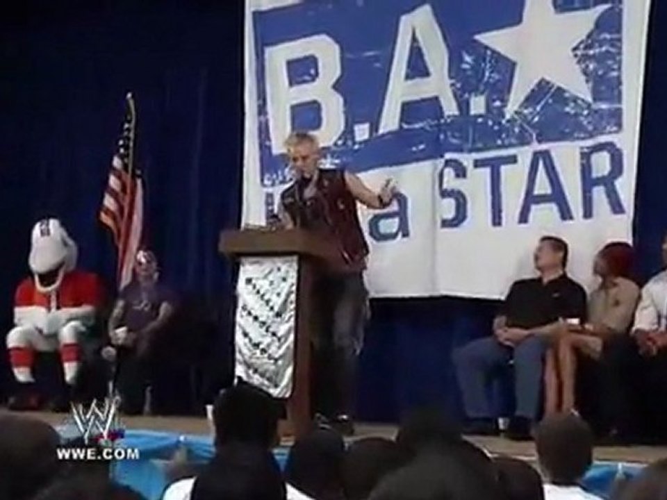 WWE Superstars and Divas spread the _be a STAR_ message to schools in Miami_ Florida
