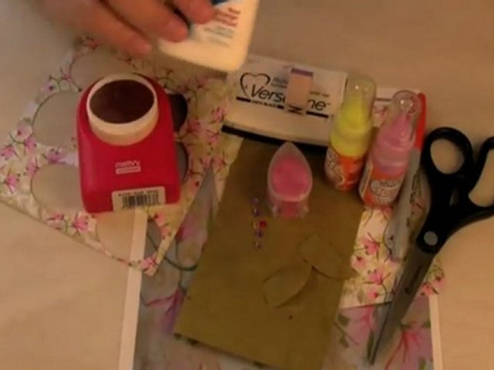 Things Crafty Pabric Flower/Egg centerpiece