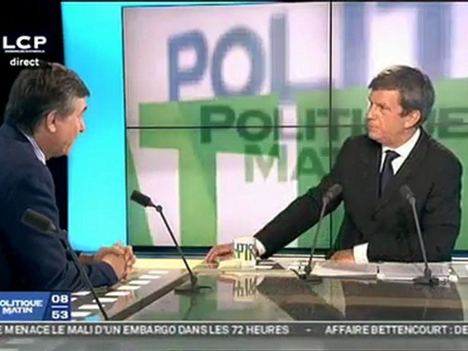 Philippe Douste-Blazy, invité de Politique Matin sur LCP - 300312