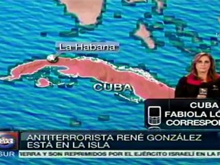 René González visita a su hermano enfermo en Cuba