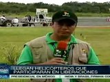 Colombia: llegan helicópteros brasileños para liberaciones