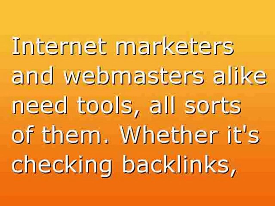 marketing and advertising tools