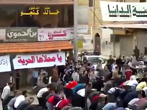 فري برس إدلب الدانا جمعة خذلنا العرب والمسلمون 30 3 2012ج1