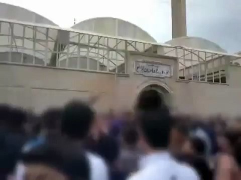 فري برس حماة المحتلة خروج مظاهرة في التعاونية جمعة خذلنا العرب 30 3 2012