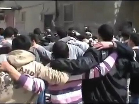 فري برس حماة الامحتلة مظاهرات حي العليليات جمعة خذلنا العرب 30 3 2012