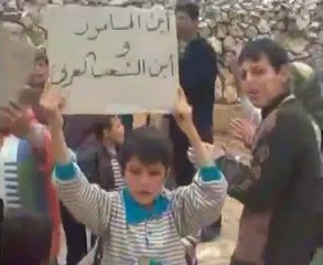 فري برس ادلب دير سيتا جمعة خذلنا العرب والمسلمين 30 3 2012