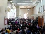 فري برس دمشق الدعاء داخل جامع زين العابدين في حي الميدان مؤثر جداً 30 3 2012