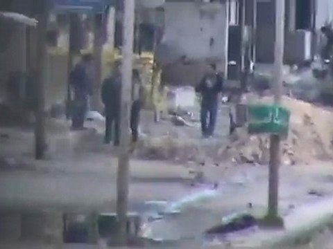 فري برس ريف حلب الاتارب الدمار نتيجة القصف العشوائي على المدينة 30 3 2012