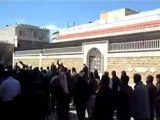 فري برس حلب مظاهرة اعزاز رغم القتل والتدمير 30 3 2012 ج1