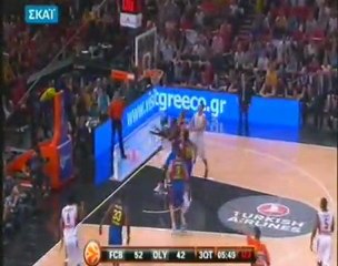 Ολυμπιακός - Μπαρτσελόνα, Παρίσι 2010