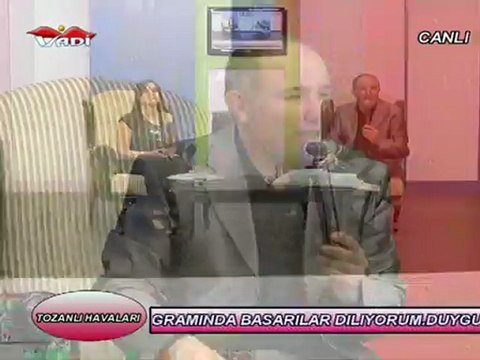VADİ TV TURAN AKSOY (TOZANLI HAVALARI ) 29-03-2012 -10 KONUK SANATÇI DUYGU AKSOY OLDU.