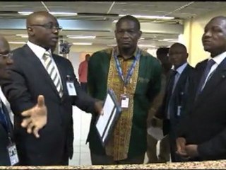 SECURITE: VISITE A L'AEROPORT INTERNATIONAL  FHB