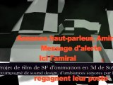 Sound design sur un projet de film de SF en 3D