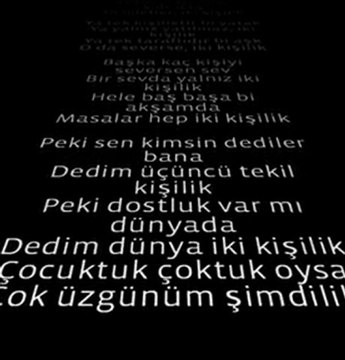 Kavak Yelleri - Üçüncü Tekil Şahıs ( Şiir )