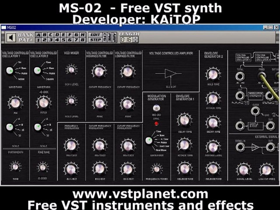 MS-02 - Free VST synth