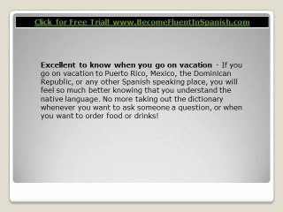 Become Fluent in Spanish